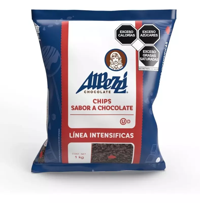 ALPEZZI CHISPAS DE CHOCOLATE SEMI AMARGO KG