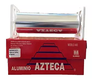 AZTECA PAPEL ALUMINIO MODELO 400 ROJO