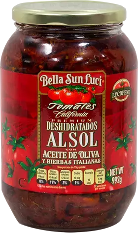 BELLA SUN LUCI TOMATES DESHIDRATADOS 992 G