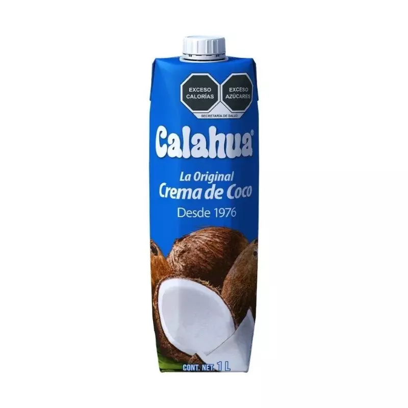CALAHUA CREMA DE COCO 1 L
