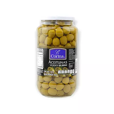 CORINA ACEITUNA VERDE SIN HUESO 900 G