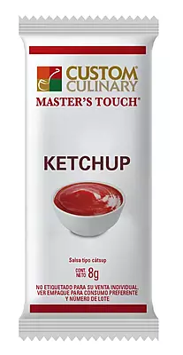 CUSTOM CULINARY CATSUP EN SOBRES 204 PZS