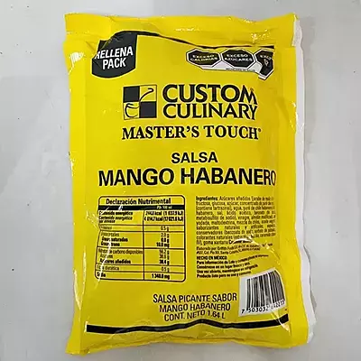 CUSTOM CULINARY MANGO HABANERO POUCH 2 KG