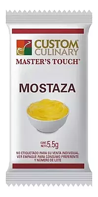 CUSTOM CULINARY MOSTAZA 204 PZ 5.5 GR