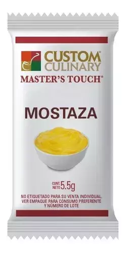 CUSTOM CULINARY MOSTAZA 204 PZ 5.5 GR