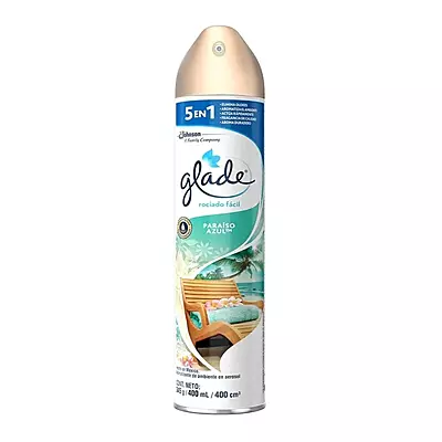 GLADE AROMATIZANTE PARAISO AZUL 400 ML