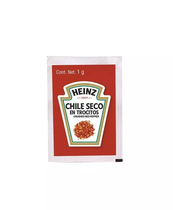 HEINZ CHILE QUEBRADO 400 PZAS DE 1 G
