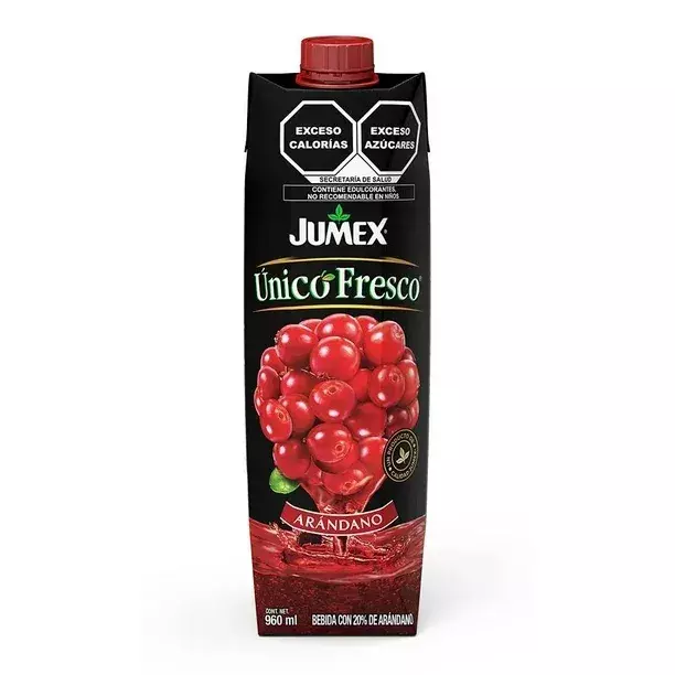 JUMEX JUGO UNICO FRESCO ARANDANO 960 ML
