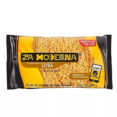 LA MODERNA SOPA LETRA 200 G