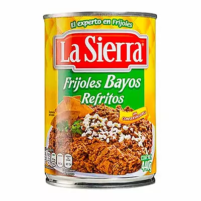 LA SIERRA FRIJOL BAYO REFRITO 440 G