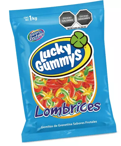 LUCKY GUMMYS GOMITAS LOMBRICES 1 KG