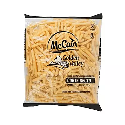 MCCAIN AVEC PELUR PAPA A LA FRANCESA CORTE RECTO 3/8" CON CASCARA 2.27 KG
