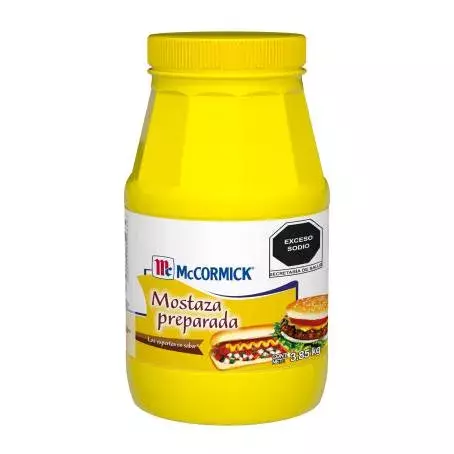 MCCORMICK MOSTAZA 3.8 KG