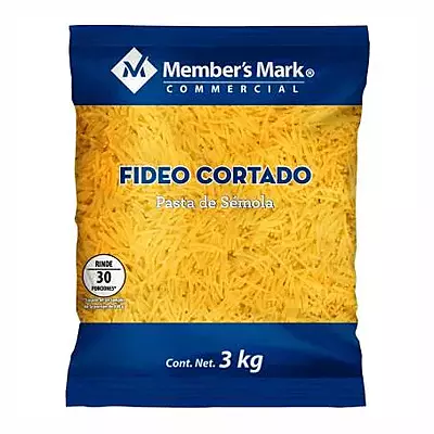 MEMBERS MARK PASTA FIDEO CORTADO 3 KG