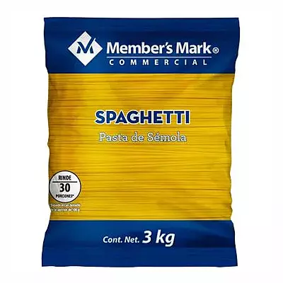 MEMBERS MARK PASTA SPAGHETTI 3 KG