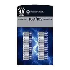 MEMBERS MARK PILAS AAA 48 PIEZAS