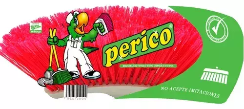 PERICO ESCOBA CEPILLO VINILO CURVA P180 1 PZA