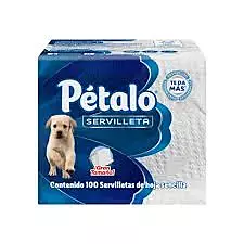 PETALO SERVILLETA 100 PIEZAS