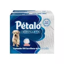 PETALO SERVILLETA 100 PIEZAS