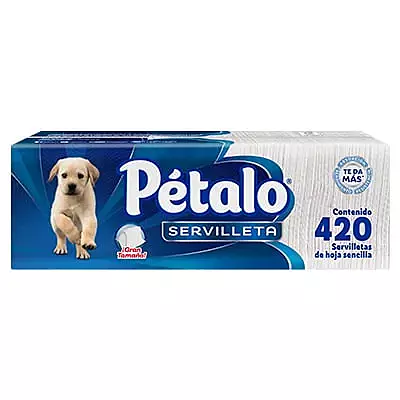 PETALO SERVILLETA 420 PZAS