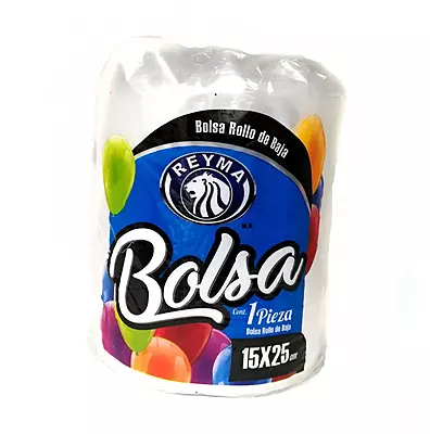 REYMA BOLSA ROLLO PLASTICO 15X25 1.76 KG