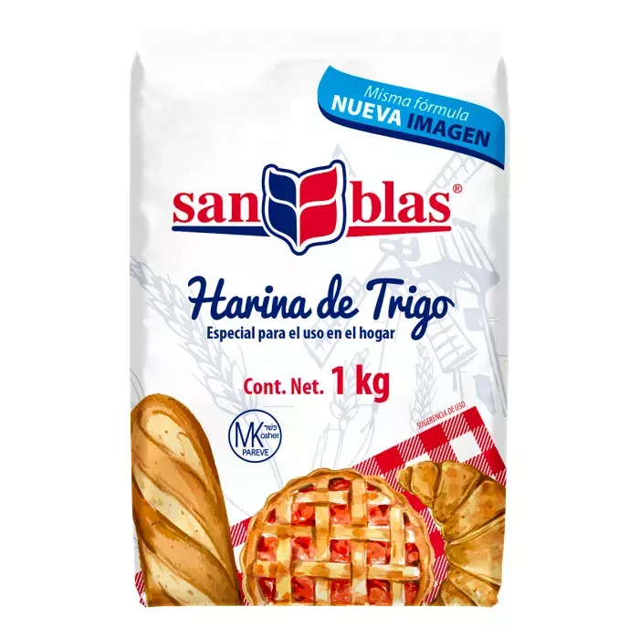 SAN BLAS HARINA DE TRIGO 1 KG