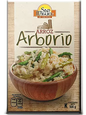 SAN MIGUEL ARROZ ARBORIO 500 G