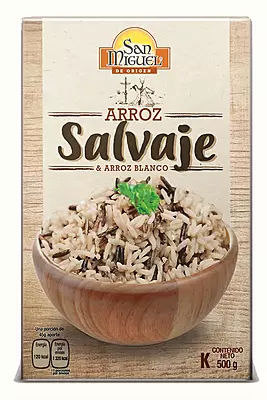 SAN MIGUEL ARROZ SALVAJE 500 G