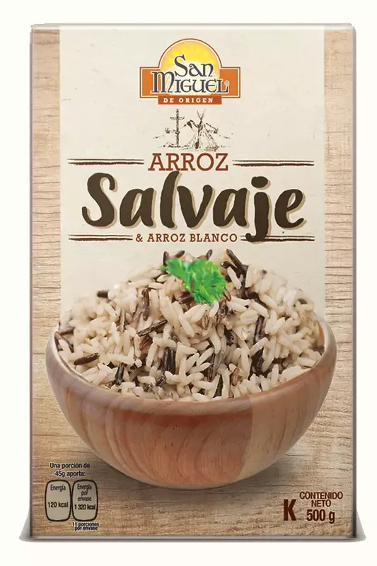SAN MIGUEL ARROZ SALVAJE 500 G