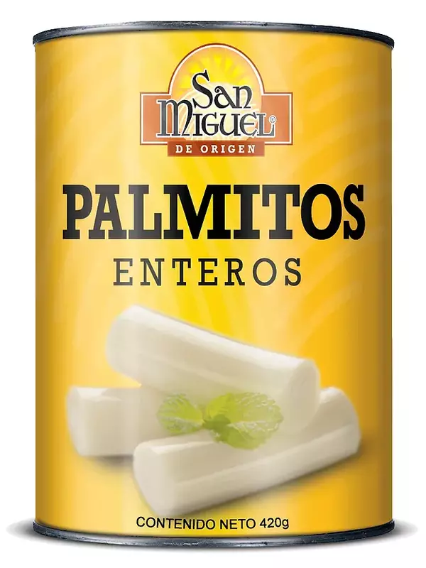SAN MIGUEL PALMITO ENTERO 420 G