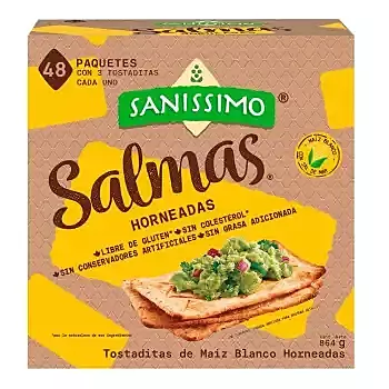 SANISSIMO SALMAS 48 PZAS DE 18 G