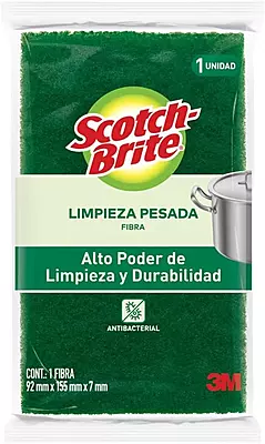 SCOTCH-BRITE FIBRA VERDE BASICA GIGANTE 1 PZA