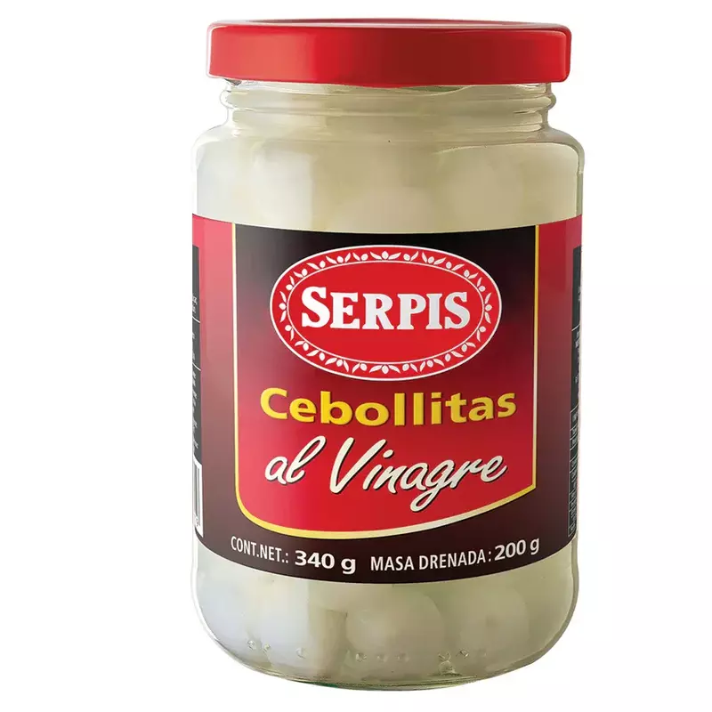 SERPIS CEBOLLITAS AL VINAGRE 340 G