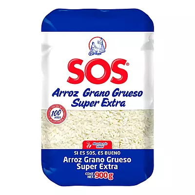 SOS ARROZ GRUESO SUPER EXTRA 900 G