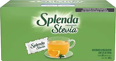SPLENDA STEVIA 400 PZAS DE 1 G