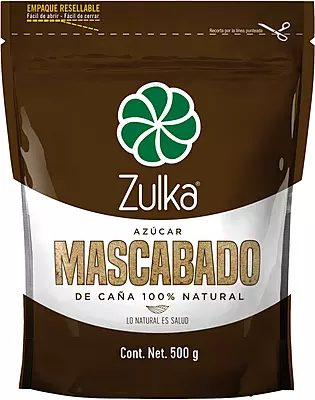 ZULKA AZUCAR MASCABADO 500 G
